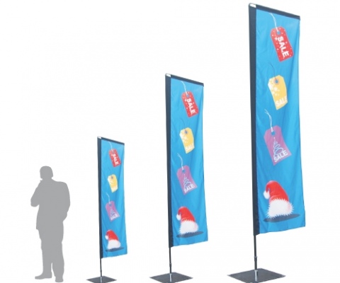 BLOCK FLAGS & RECTANGULAR FLAGS