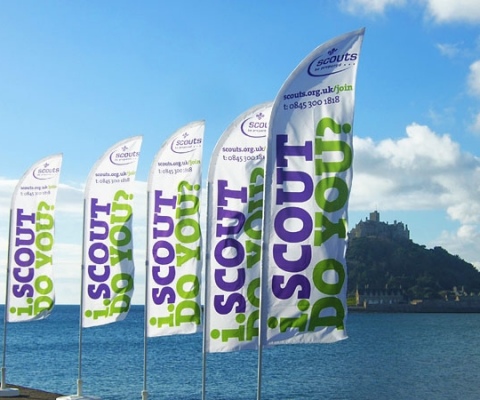 SOLAR FLAG BANNER